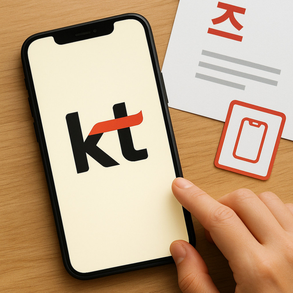 KT 선택약정의 혜택과 해지 주의사항을 설명하는 블로그의 대표 이미지, 할인율과 약정 내용이 강조된 그래픽.